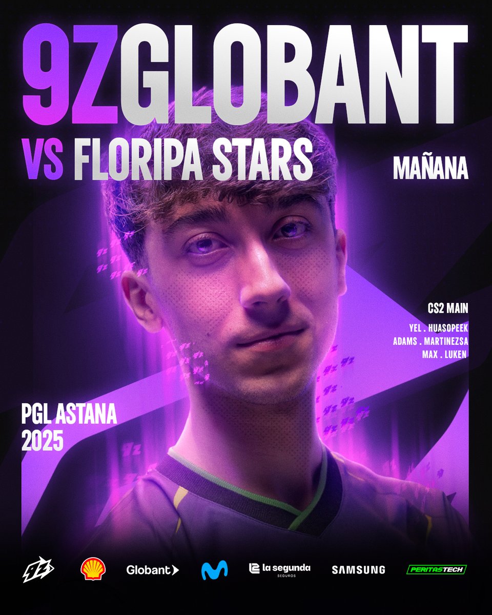 9z Globant (@9zteam) on Twitter photo Tenemos rival, arranca la cuenta regresiva.
🆚 <a href="/FloripaStars/">Floripa Stars</a>
⏰ 20:00 hrs 🇦🇷🇧🇷🇺🇾🇨🇱 // 00:00 hrs 🇪🇸
📺twitch.tv/forg1 Tenemos rival, arranca la cuenta regresiva.
🆚 <a href="/FloripaStars/">Floripa Stars</a>
⏰ 20:00 hrs 🇦🇷🇧🇷🇺🇾🇨🇱 // 00:00 hrs 🇪🇸
📺twitch.tv/forg1