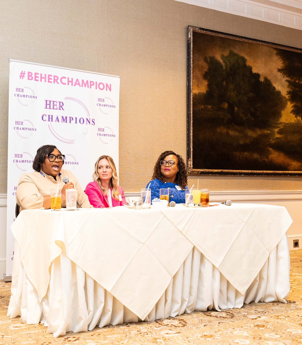 Insightful lessons about career, mental health, finance, and mentorship.

When the amazing Chunsta Miller, Becca Mathis, CFP®️, and Dr. Newman poured into us. 

Takeaway: Let's build, nurture, grow, and stay grounded.

#BeHERChampion #mentalhealth #mentorship #career #finance