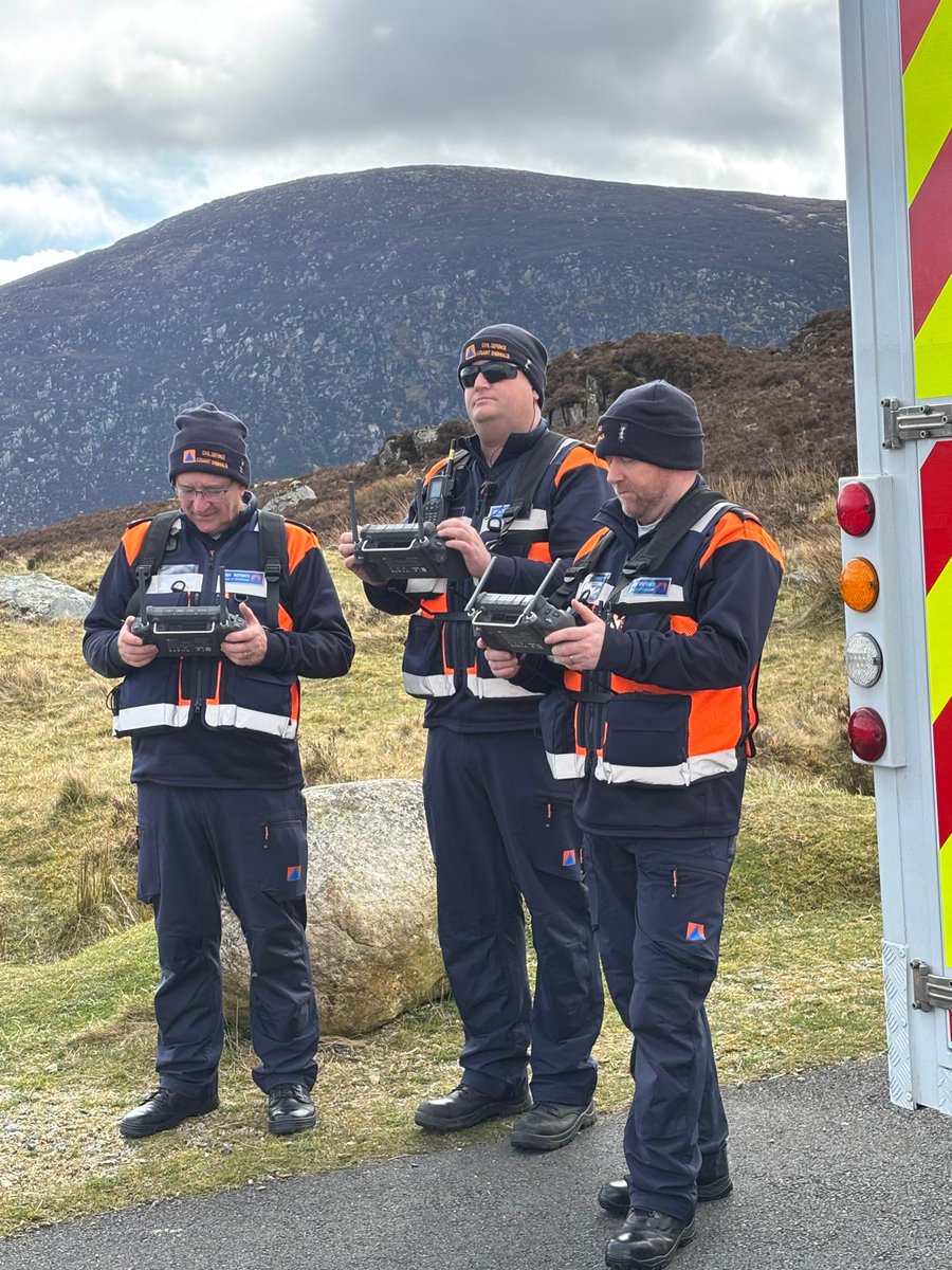 IRLDeptDefence's tweet photo. Several @CivilDefenceIRL Units are participating in Ireland’s first EU Civil Protection Mechanism MODEX exercise, including using drones to provide real-time information to decision-makers. https://t.co/ZEQzNhvCg0
