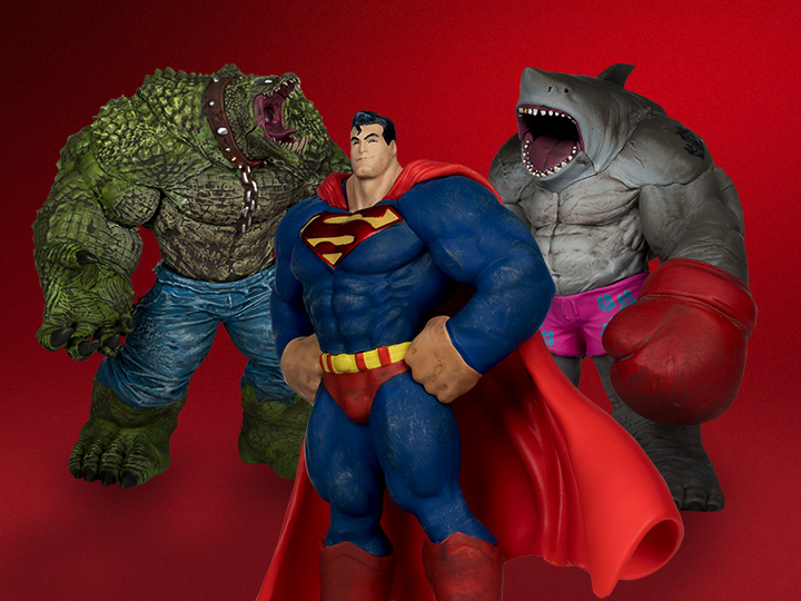 BigBadToyStore's tweet image. Superman, Killer Croc, and King Shark get a bold new look with **DC Comics Todd’s Mods** figures! 
Pre-order now at BigBadToyStore! 🦸‍♂️🐊 bit.ly/3FHSojd

#DCComics #ToddsMods #Superman #KillerCroc
@mcfarlanetoys