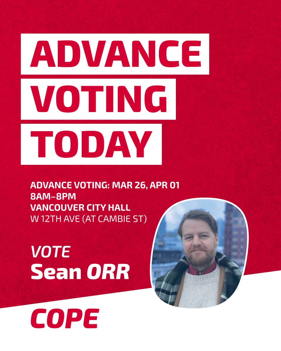 COPE: Coalition of Progressive Electors tweet media