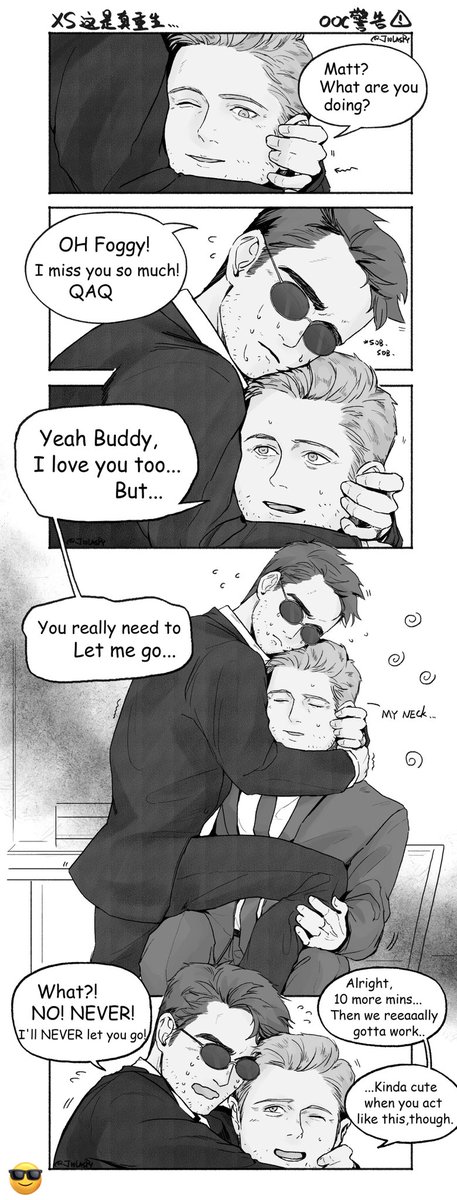 jiolaspy's tweet image. #Daredevil #MattMurdock #FoggyNelson  [[[[[[[[[

matt:I was reborn, back on the day before foggy’s death…🥺
foggy:🧐?