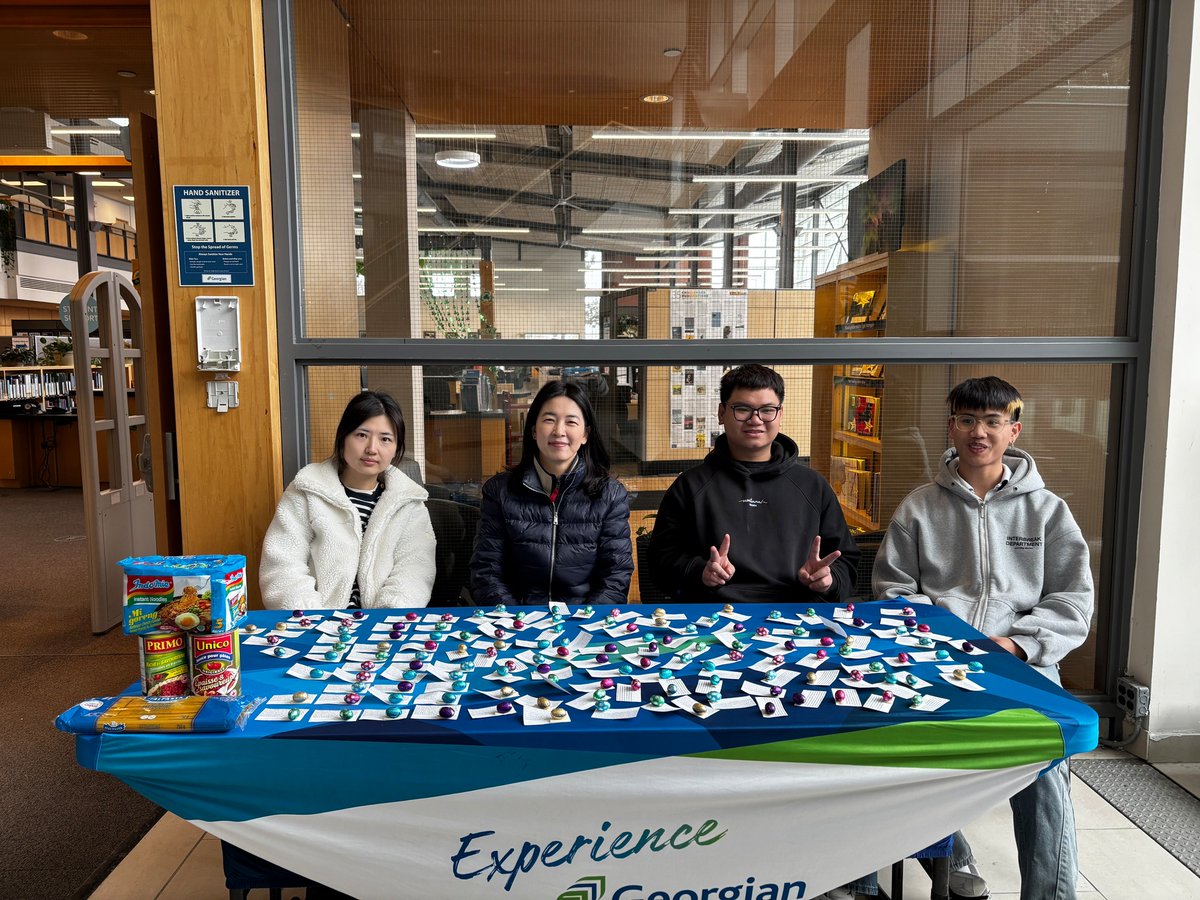 Donate Today! Georgian Language students are organizing a FOOD DRIVE to benefit the Georgian College Food Locker! Drop your donationations off at our table outside of the library today until 3:00 PM and Friday, March 28, from 1-5: #ExperienceGeorgian #GeorgianCollege #EAP