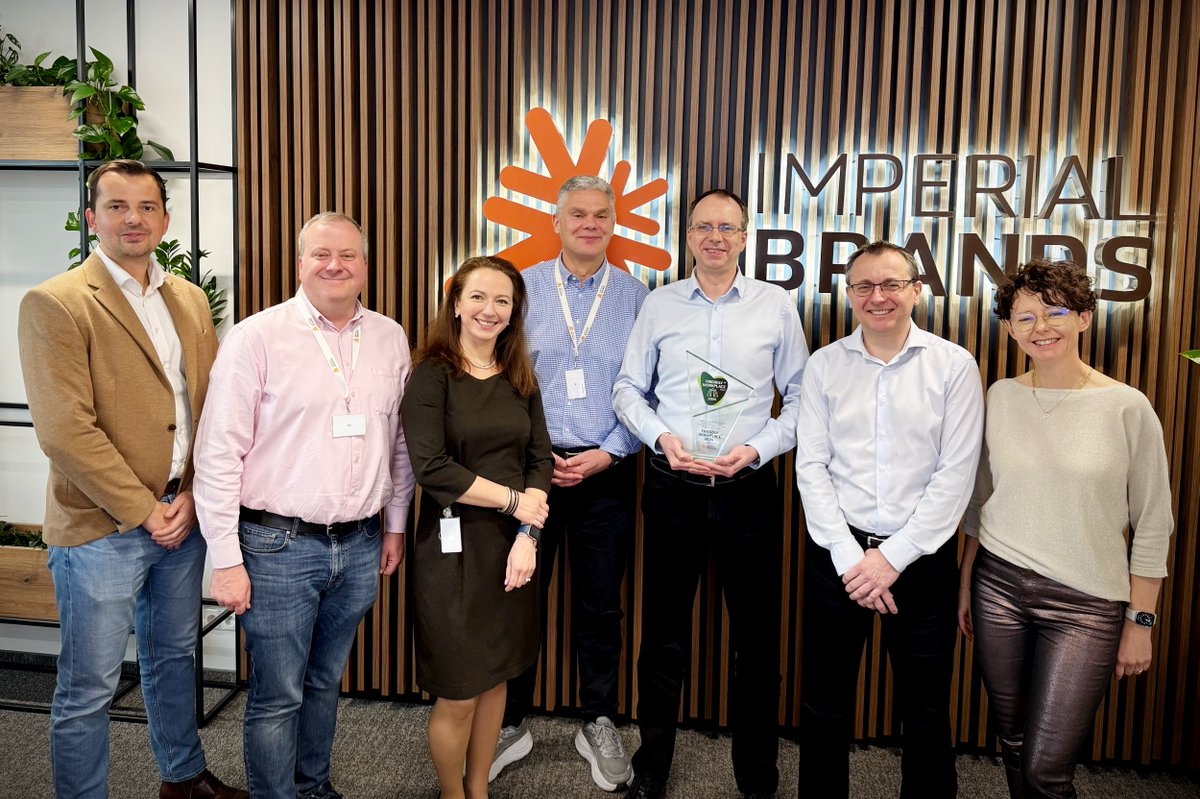 HeydrexGateway's tweet photo. Authentic and Inclusive. The multicultural community of Imperial Brands Trading Polska has been honored with the "Friendly Workplace" certification.  https://t.co/OFhknh7zqC @ImperialBrands https://t.co/Hg56RXS8d9