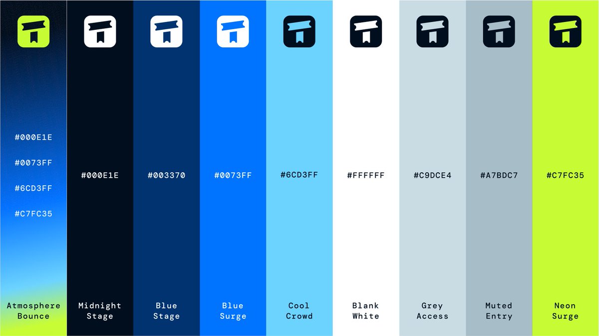 RockyRoark's tweet photo. My favorite part of any branding project is color exploration and refinement.

Color is an essential part of any brand's visual identity, and with Ticketro, we wanted to give them a color palette to help them surge forward. https://t.co/AkIKccBz3t