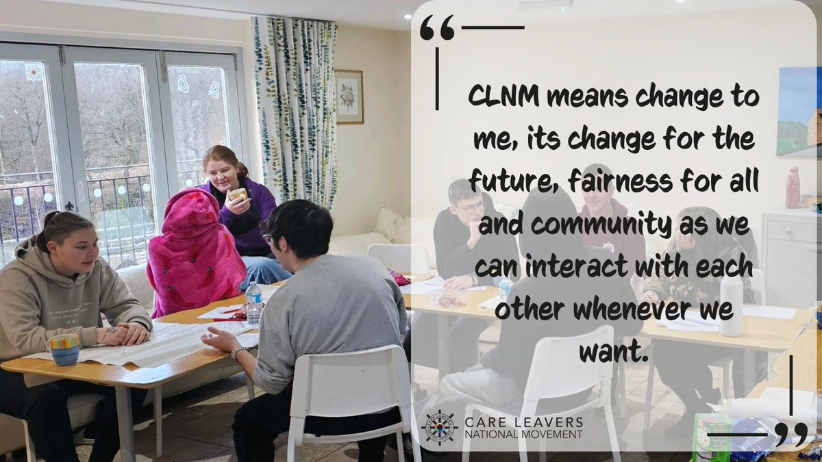 CLNM is more than a name—it’s a space where young people support each other, stand up for fairness, and shape a better future. 💙

🚀 Want to be part of something bigger? Find out more: lght.ly/jkle72h
#CLNM #NHP #CareLeaversCan