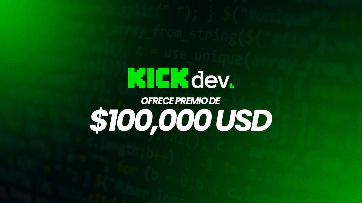 Kick Streaming Lanza un Desafío para Desarrolladores con Premio de $100,000 USD - fenrhir.com/kick-streaming… #KickStreaming #KICKDevBounty #DesarrolloWeb #dev #DevCommunity #TechChallenge @kickhispano