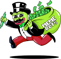 🚨 DEGENS, ASSEMBLE 🚨
$MBETS IS HERE TO F*** EVERY CASINO, BREAK THE BANK, AND MAKE YOU RICHER THAN A DOGE WHALE 🎰🔥
WHY APE?
MEMEBETS.IO IS THE DEGEN PARADISE YOU’VE BEEN GAMBLING YOUR LIFE SAVINGS FOR! 🤯
LOW MCAP GEM 💎 + COMMUNITY-CENTRED  👑 = 1000X INCOMING 🚀