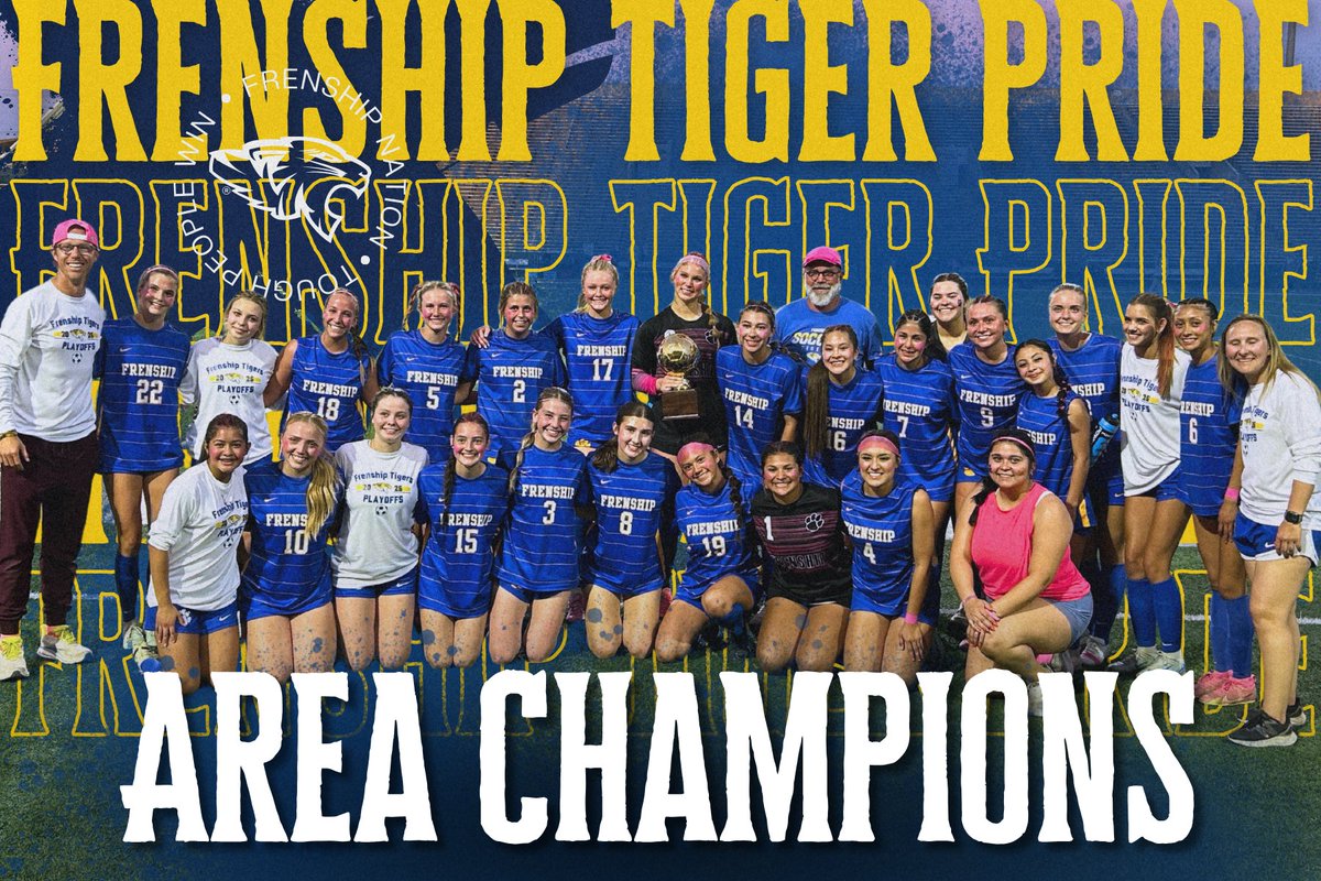 Congratulations to our Frenship Girls Soccer Team for defeating Southlake Carroll in the Area Playoffs last night! The Tigers are AREA CHAMPS! ⚽🎉

Way to go, Girls Soccer! Next up: Regional Semis🏆🔥