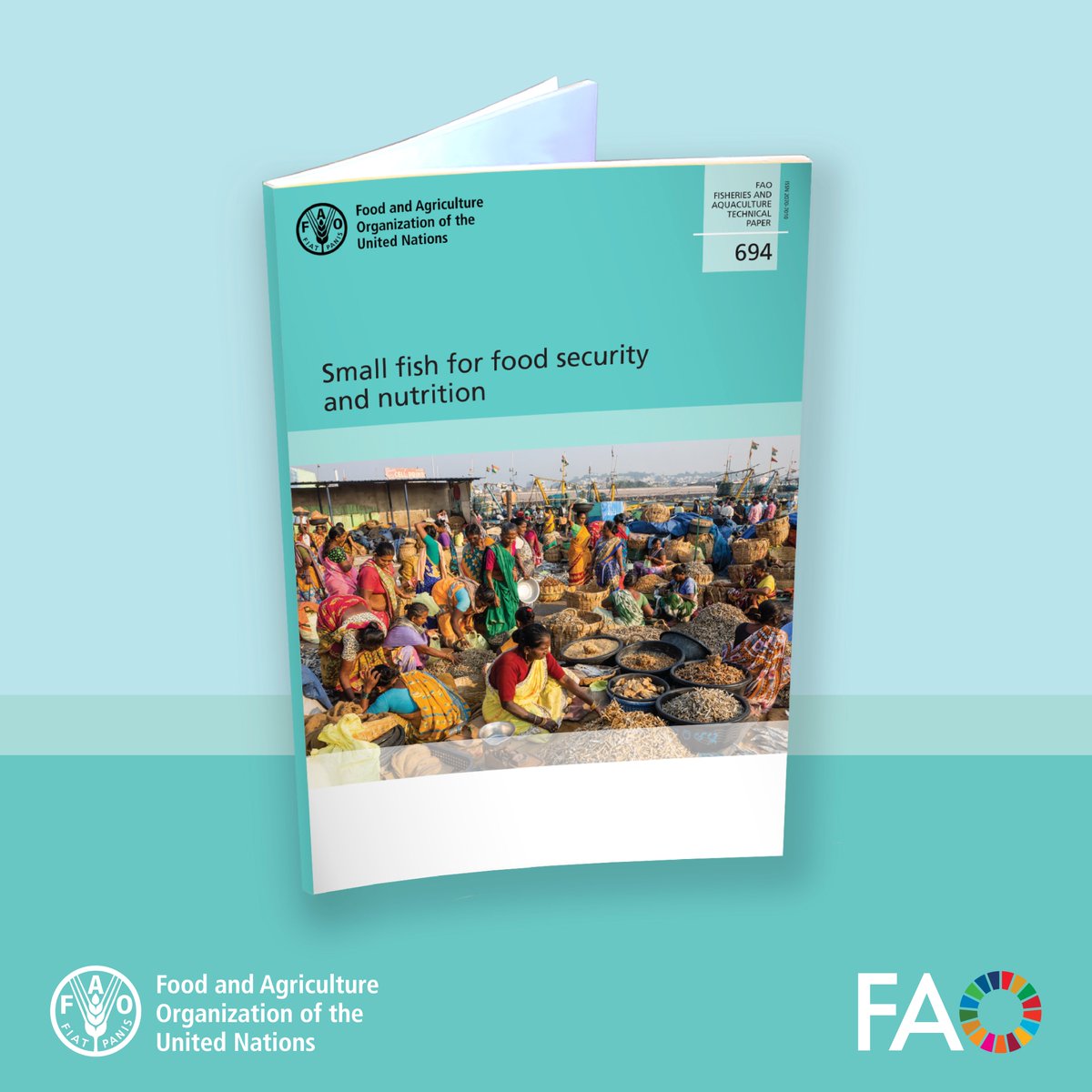 Often overlooked, small fish are vital for food security, nutrition &amp; livelihoods, supporting communities near &amp; far.

This @FAOFish technical paper explores the "small fish food system" &amp; its role in sustainable diets. 

Read more 👉doi.org/10.4060/cc6229…

#N4GParis