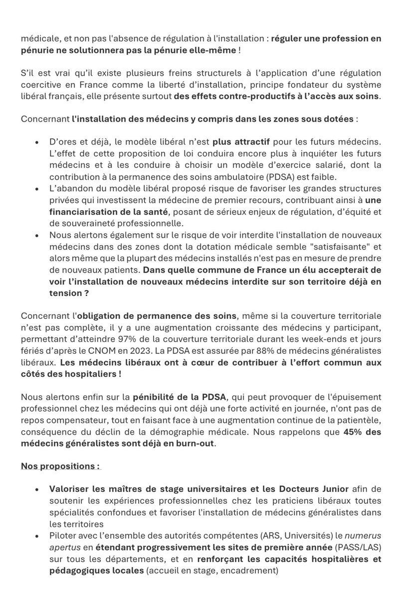 JeunesmedecinsF's tweet photo. Dans un pays où 87% du territoire est qualifié de « désert médical » la profession ne peut être sanctionnée pour une pénurie qu’elle subit aussi ! Notre opposition à la proposition de loi sur les déserts médicaux dite « PPL Garot » est ferme et unanime ! Retrouvez le communiqué👇🏼 https://t.co/CzeQyGPEOK