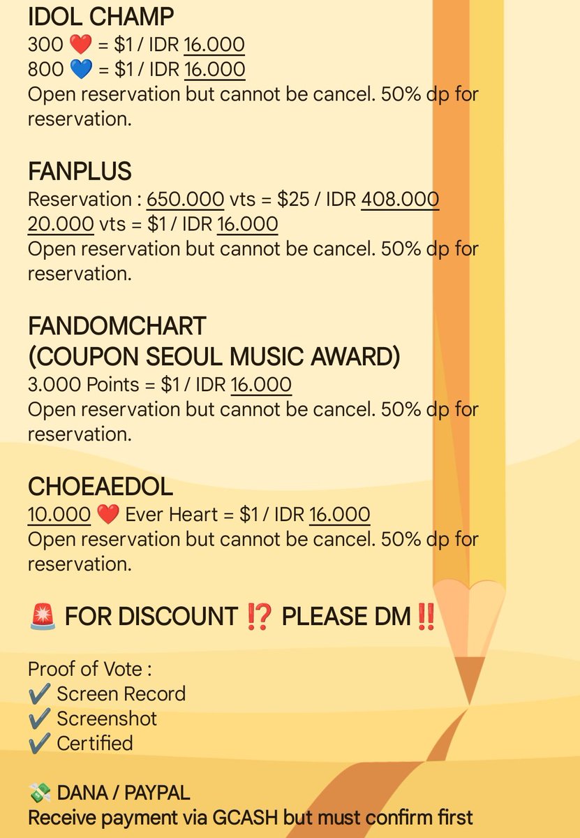 VFR VOTE ✨ tweet media