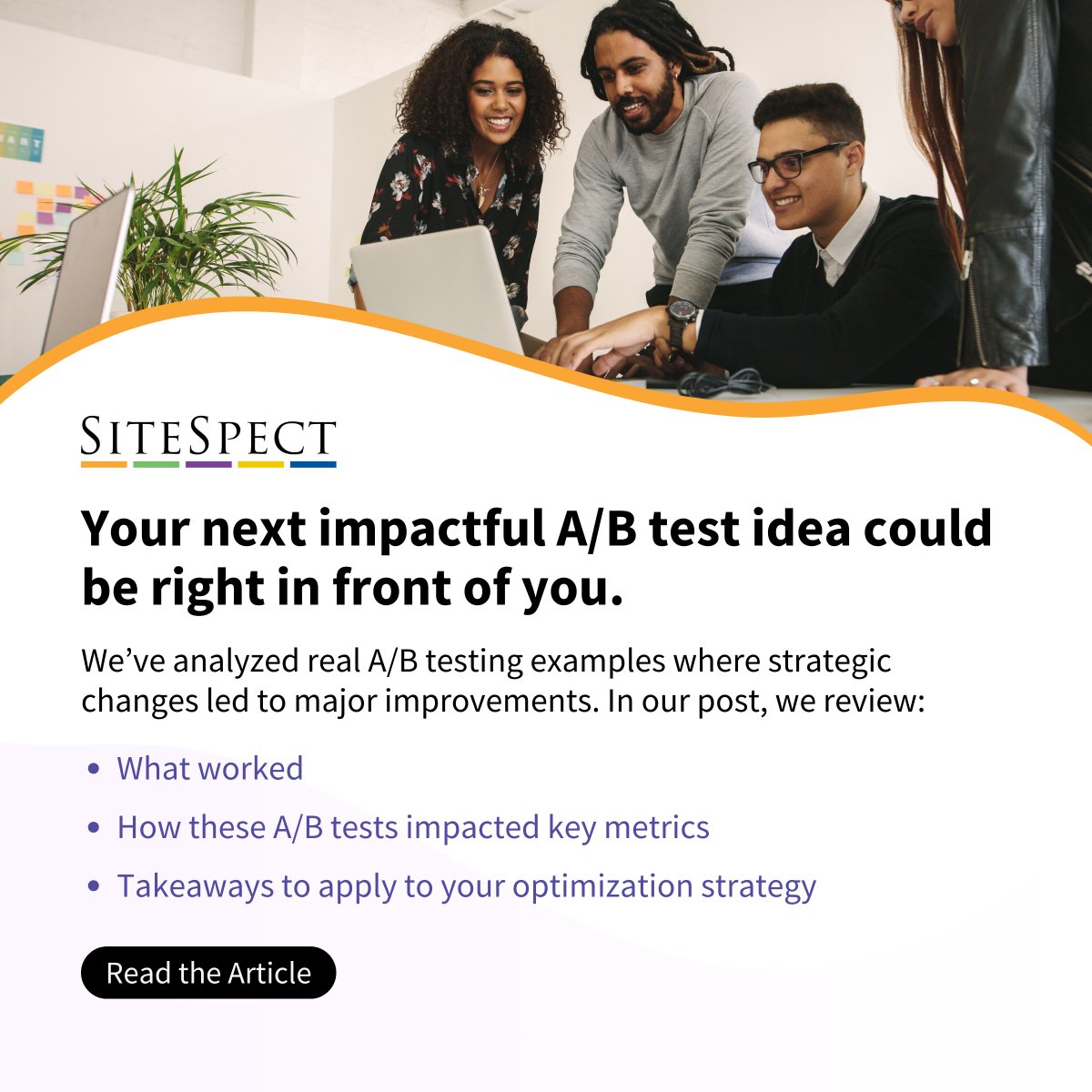 Your next impactful A/B test idea could be right in front of you. 👀 

To help you get inspired, we’ve analyzed real A/B testing examples where strategic changes led to major improvements in engagement, conversions, and AOV. hubs.la/Q03dqs7y0