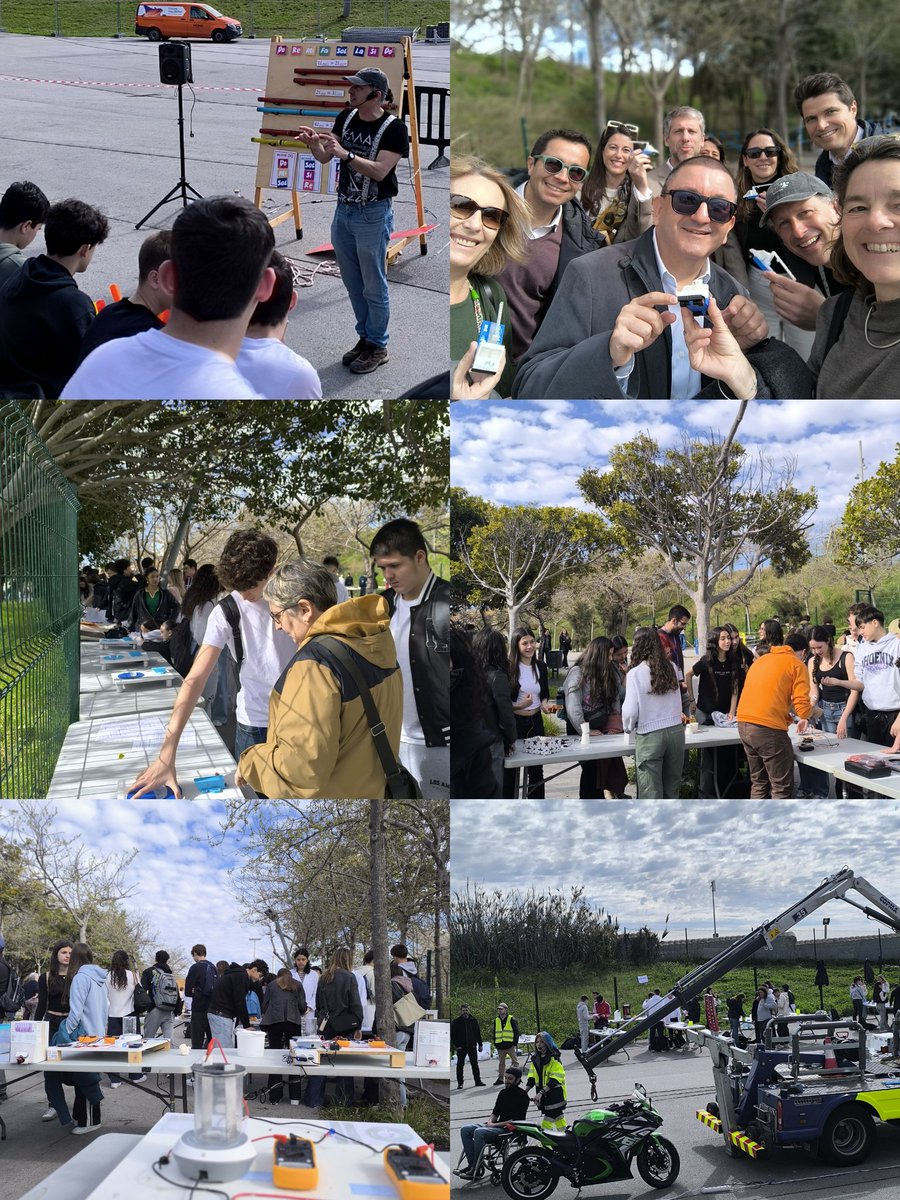 Matí de ciència i joves de batxillerat, STEAM FORUM amb el Premi Nacional de Comunicació Científica, el professor Luis Carlos Pardo, felicitats!! i estudiantat de l'<a href="/EEBE_UPC/">EEBE</a> fent de monitors!! Orgullosa de <a href="/la_UPC/">Universitat Politècnica de Catalunya (UPC)</a> !!