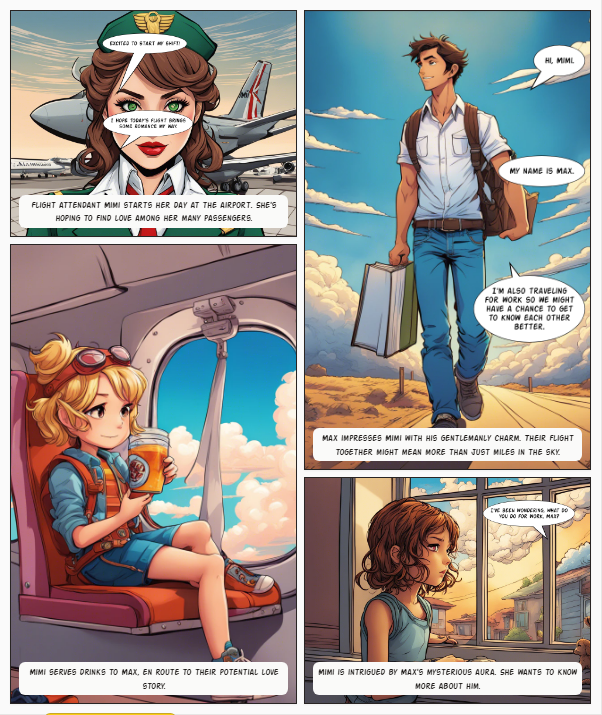 NftTwanna's tweet image. Hey, jet fans! ✈️ ArtStyleMimi #158 is a flight attendant devoted to airplanes but still searching for her soulmate. Could you be the one she meets at 35,000 feet? How often do you fly? Who knows—love might be airborne! 💫 #SoulmateInTheSky #ThreadStart  )😌