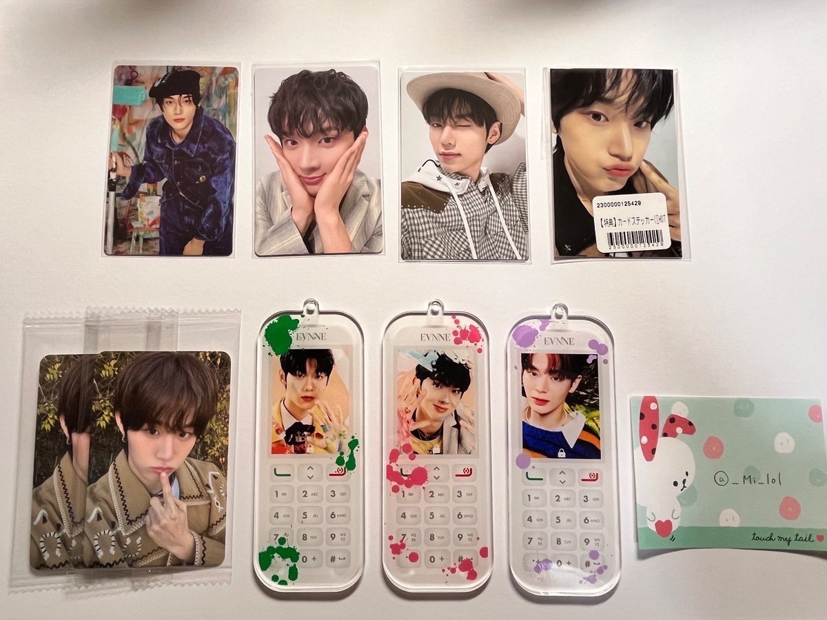 _Mi_lol's tweet photo. @note
EVNNE 交換
【譲】画像のもの(QR未使用)
【求】同種・異種ジフ or 買取（QR・カードステッカーは同種ジフ優先、QRは未使用のみ）
3/30対面イベ手渡し>郵送
どのような条件でも検討いたしますので、お気軽にお声掛けください！
#EVNNE交換 #EVNNEトレカ交換 https://t.co/UWi7TeCXJo