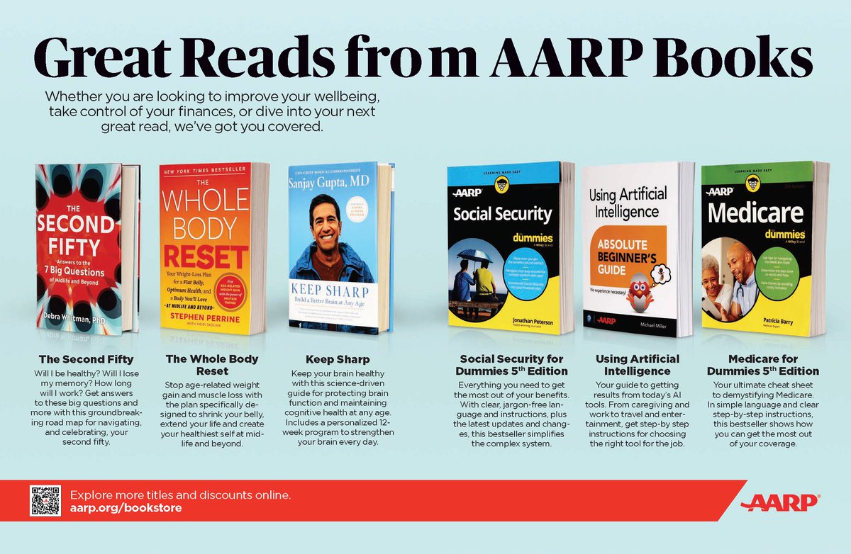 Big News! Our book, Using Artificial Intelligence: An Absolute Beginner's Guide by Michael Miller, is featured in The Magazine from <a href="/AARP/">AARP</a>! 

Learn how AI can make everyday life easier, generate amazing images, and more!

📖 informit.com/store/using-ar…

What AI tools do you use daily?
