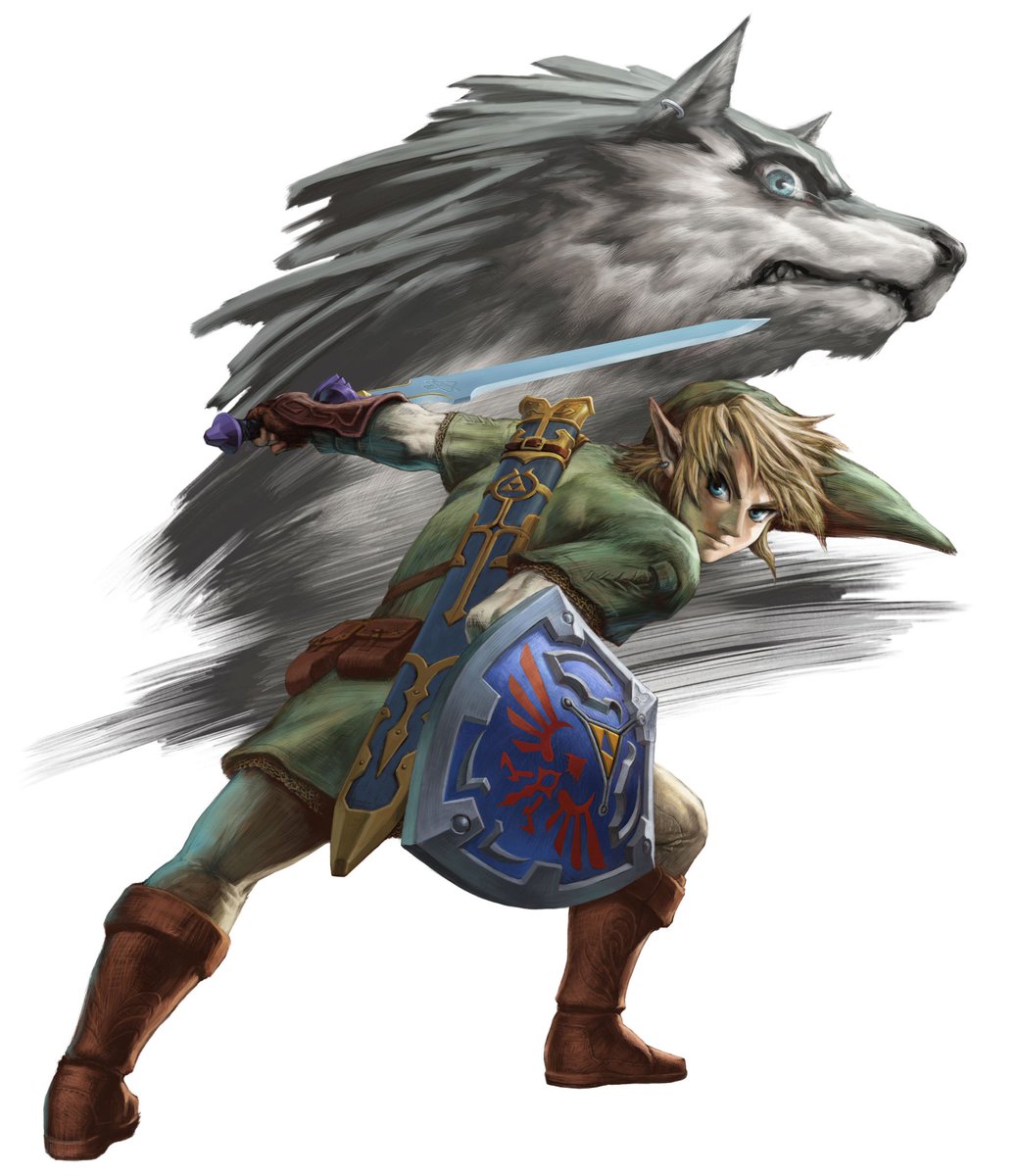 VideoArtGame's tweet image. Official art | The Legend of Zelda: Twilight Princess