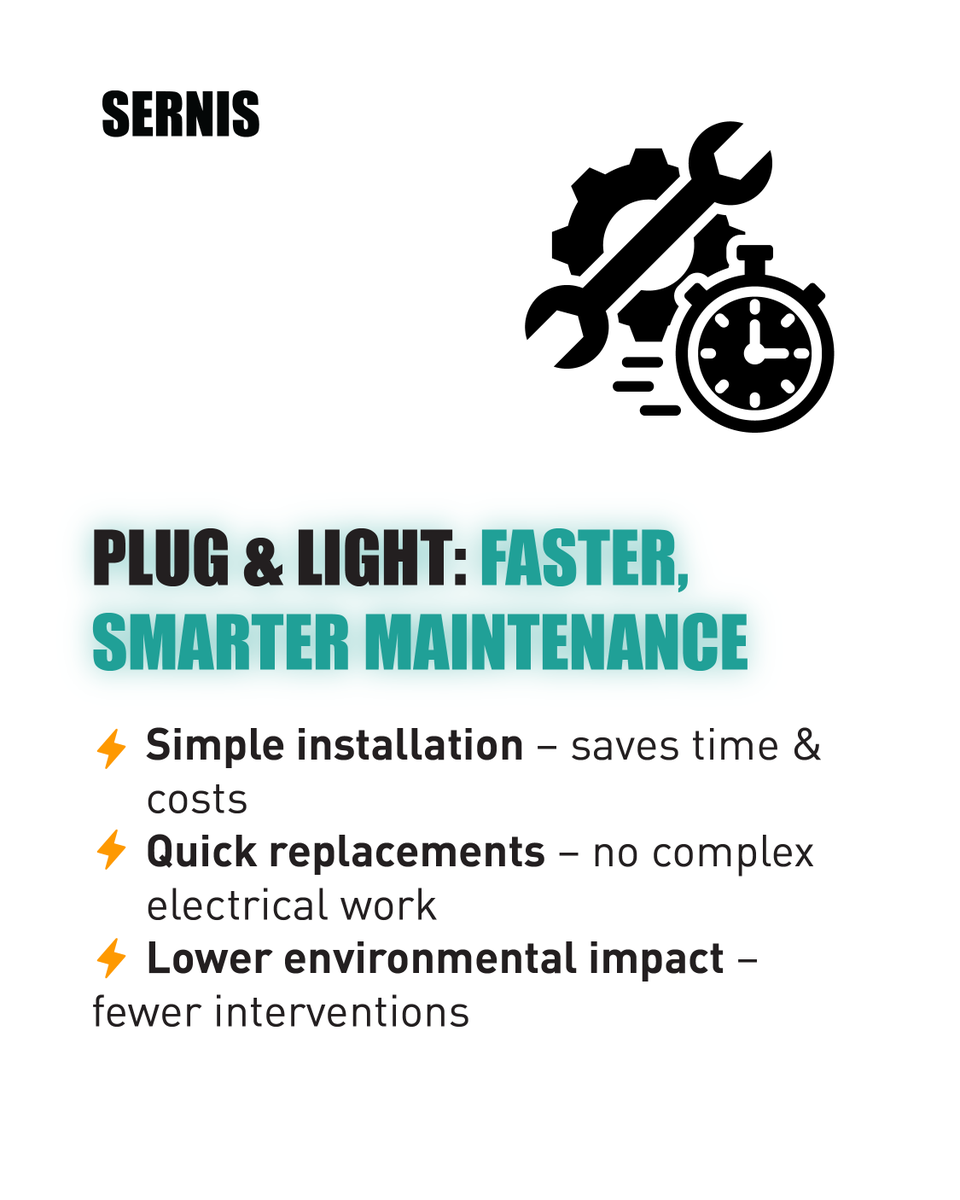 SERNISPT's tweet photo. ⚡️ SR-IPW: Wireless. Rugged. Revolutionary.

No connection wires. No wear. No downtime. Just ultra-durable road lighting that works smarter:

🔧 Faster maintenance
🌧️ IP68/IK10 rated
🚛 Handles 120T loads

The future of roads is inductive.
#SmartInfrastructure #InductivePower https://t.co/J9ll911qzm