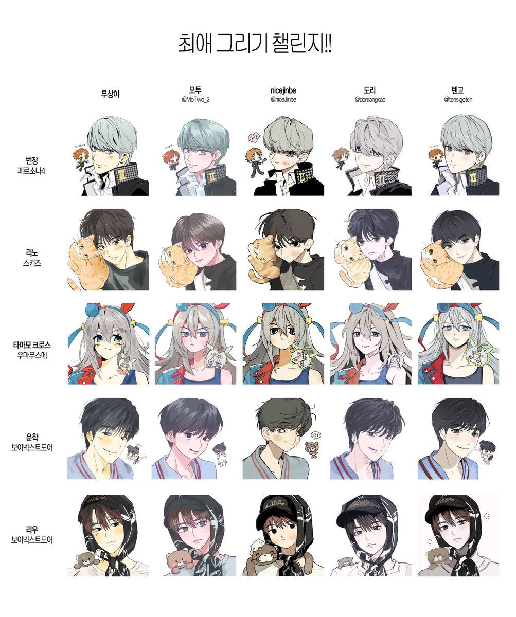 최애 그리기 챌린지!! 
@무상이 @nicejinbe <a href="/tensigotch/">ო</a> <a href="/dorirangkae/">도리</a>