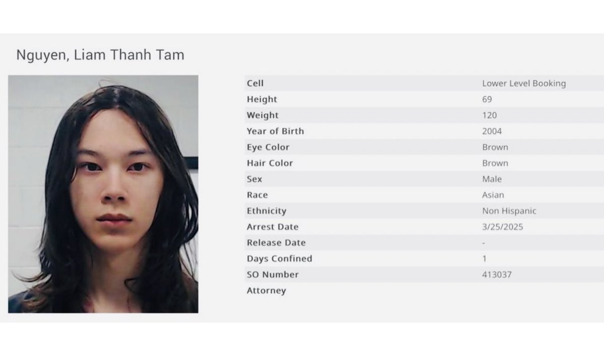 Bubblebathgirl's tweet image. Man pretending to be a woman at the University of Texas in Dallas, physically assaults Turning Point USA Chapter President Paige Neumann.
Liam Thanh Tam Nguyen used a heavy bike lock as a weapon on Tuesday. He was arrested.
Trans violence is violence and mustn’t be tolerated!
