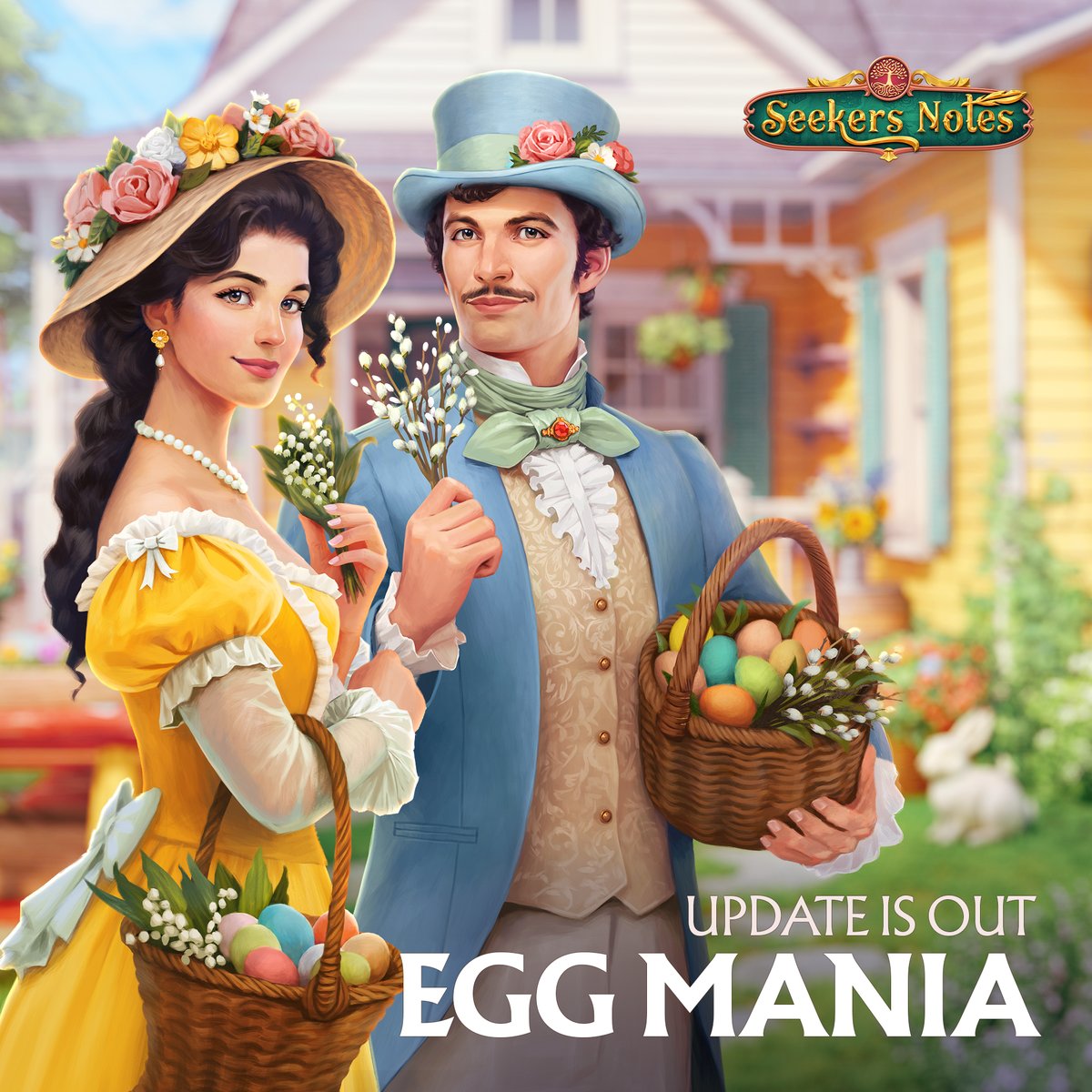 🐣 Update is here! 🐣

Dear Seekers, we're thrilled to share our latest update: Egg Mania, along with the beautiful new location, Sunny Yard, now available for download! 🥳

We can't wait to see you in the game! Download the update now: 
📲 seekersnotes.onelink.me/5b5W/jsku5mqd