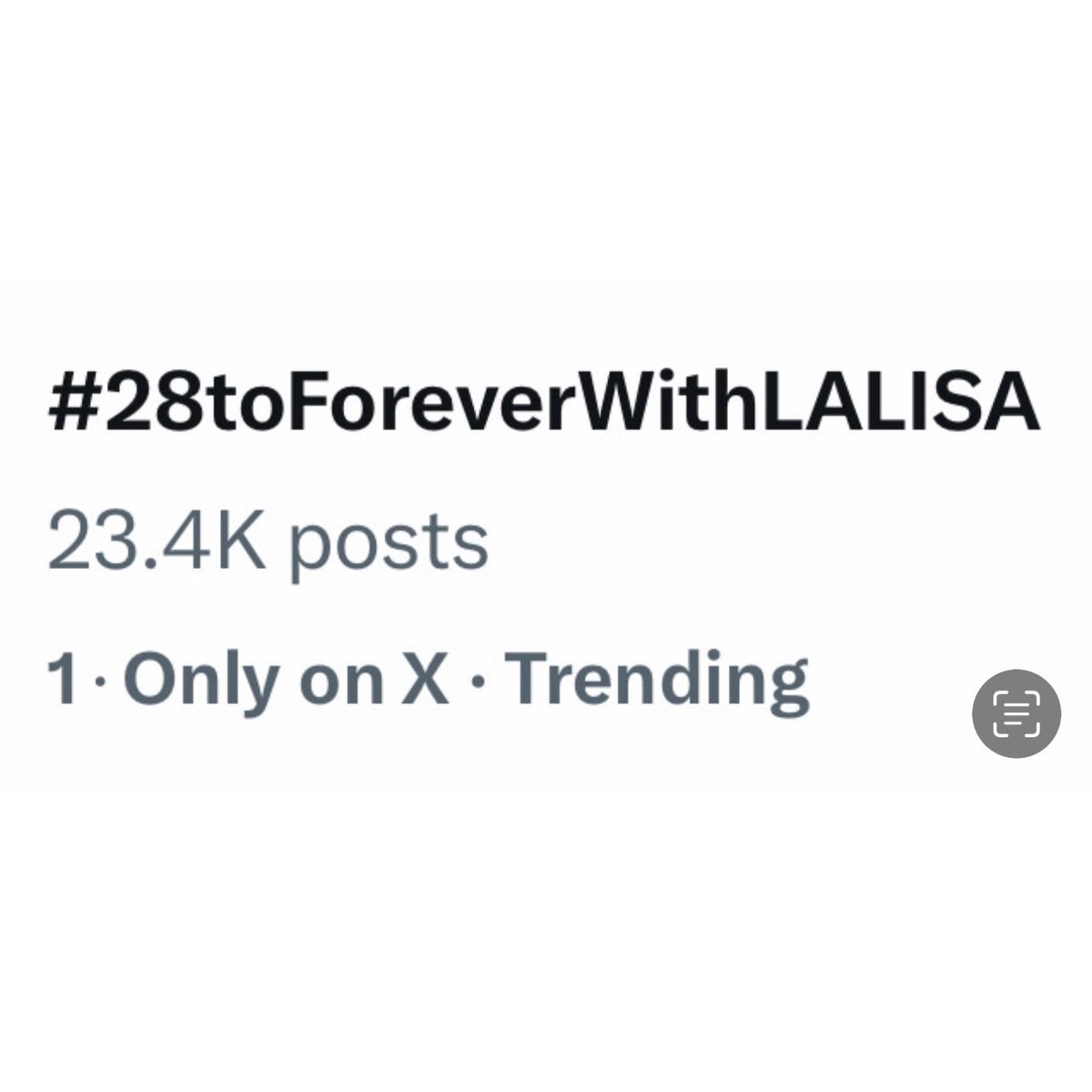 TRENDING #1 IN THE PHILIPPINES! 🇵🇭

OUR ICON LISA DAY 
#28toForeverWithLALISA