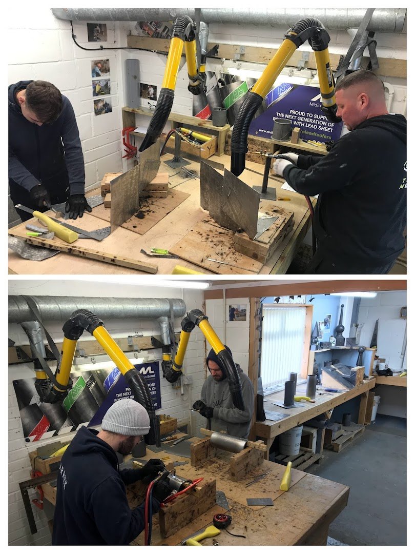 scrtltd's tweet image. Been a busy year so far @scrtltd to join in the fun, click here  southcoastrooftraining.co.uk &amp;amp; check out the available courses #training #construction #midlandlead #sheetLead #castlead #rolledlead #welding #LSTA