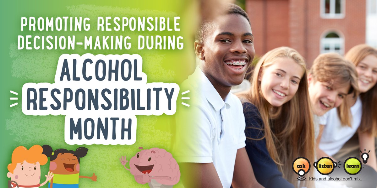 Bulloch County Alcohol & Drug Council (@badc1974) on Twitter photo April is Alcohol Awareness Month! #Parents, use this time to talk to your children about #underagedrinking and #healthy decision making.
Get tips and tools via
<a href="/AskListenLearn/">Ask, Listen, Learn</a>: asklistenlearn.org/parents. April is Alcohol Awareness Month! #Parents, use this time to talk to your children about #underagedrinking and #healthy decision making.
Get tips and tools via
<a href="/AskListenLearn/">Ask, Listen, Learn</a>: asklistenlearn.org/parents.
