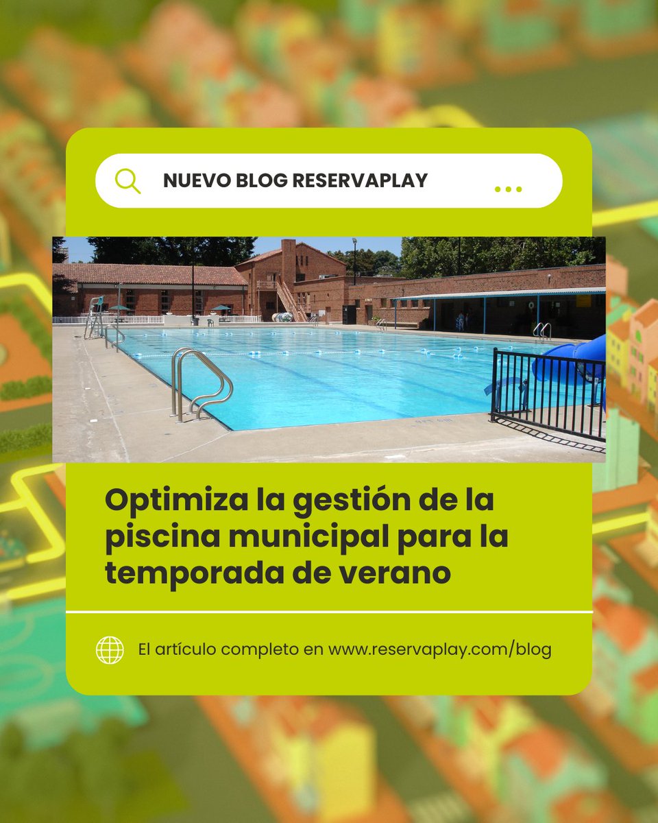 Se acerca el verano... ¿y tu piscina está preparada?

Descubre más en: reservaplay.com/blog

#ReservaPlay #piscinasmunicipales #gestioneficiente #temporadaverano