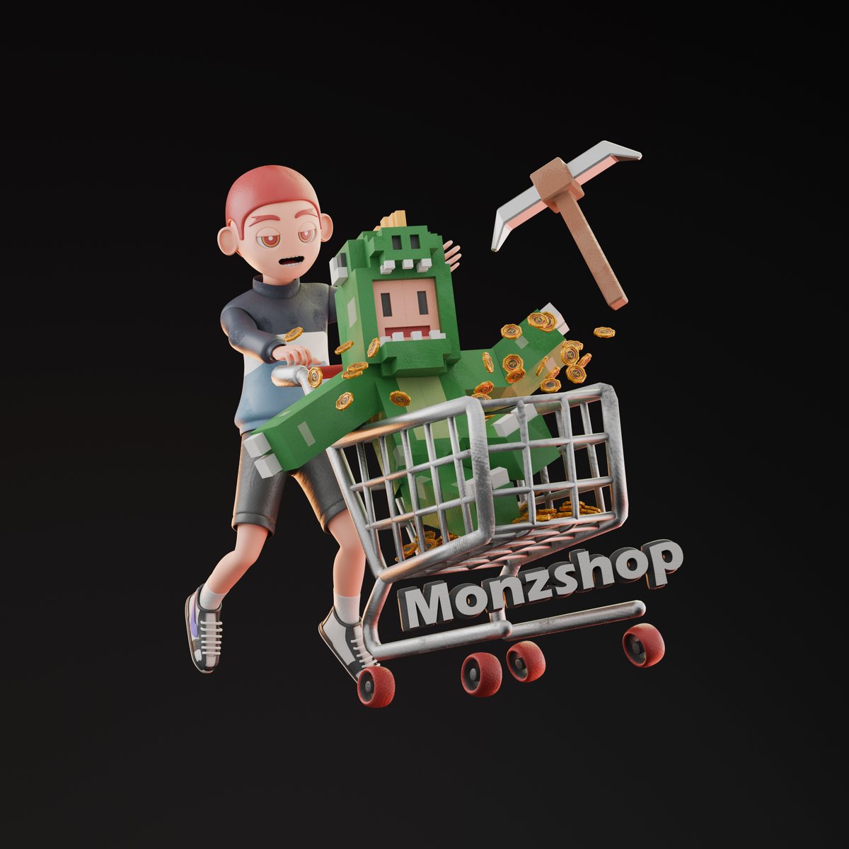 Hoipoly's tweet image. Monzshop is coming soon, only usable with $Aurum!⛏️