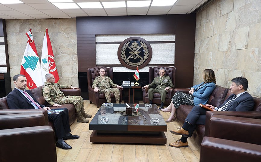 UNIFIL (@unifil_) on Twitter photo UNIFIL Head Lt. General <a href="/aroldo_lazaro/">Aroldo Lázaro</a> met today with Lebanese Prime Minister <a href="/nawafasalam/">Nawaf Salam نواف سلام</a>, Minister of Defense Michel Menassah, and Lebanese Armed Forces (LAF) Commander General Rodolphe Haykal in Beirut.
<a href="/grandserail/">رئاسة مجلس الوزراء 🇱🇧</a> <a href="/LebanonDefense/">Ministry of Defense</a> <a href="/LebarmyOfficial/">الجيش اللبناني</a> UNIFIL Head Lt. General <a href="/aroldo_lazaro/">Aroldo Lázaro</a> met today with Lebanese Prime Minister <a href="/nawafasalam/">Nawaf Salam نواف سلام</a>, Minister of Defense Michel Menassah, and Lebanese Armed Forces (LAF) Commander General Rodolphe Haykal in Beirut.
<a href="/grandserail/">رئاسة مجلس الوزراء 🇱🇧</a> <a href="/LebanonDefense/">Ministry of Defense</a> <a href="/LebarmyOfficial/">الجيش اللبناني</a>