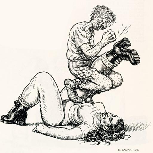 robertcrumb8's tweet photo. very tense nerves https://t.co/crRMfbdOdu