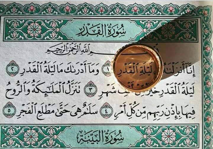 الأرجح والأرجى في ليلة القدر أنها في هذه الليلة #ليله_27  ،
 فاجتهدوا في الدعاء، والذكر، والتهجد،
وأكثروا من قول:
"اللهم إنك عَفُوٌ تُحبُّ العفو فاعفُ عنّا"
 لعلها أن توافق #ليلة_القدر 
غفر الله لي ولكم❤️
 #ليله_القدر_خير_من_الف_شهر