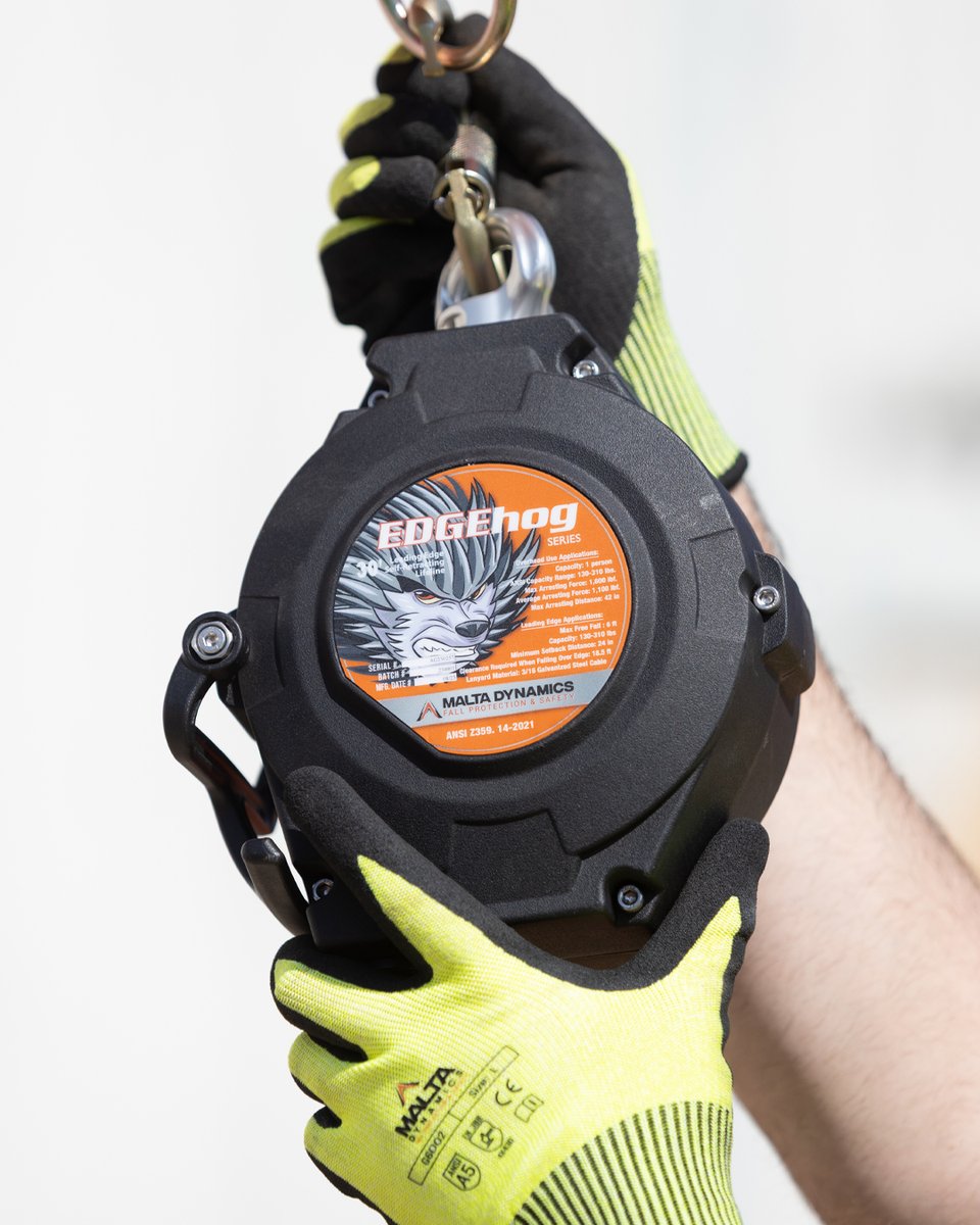 Malta Dynamics (@maltadynamics) on Twitter photo Designed for leading-edge work, our 30’ self-retracting lifeline features a 360° swivel top connection, a durable galvanized steel cable, and a built-in carry handle for easy transport!
#MaltaDynamics #FieldTestedFieldApproved Designed for leading-edge work, our 30’ self-retracting lifeline features a 360° swivel top connection, a durable galvanized steel cable, and a built-in carry handle for easy transport!
#MaltaDynamics #FieldTestedFieldApproved