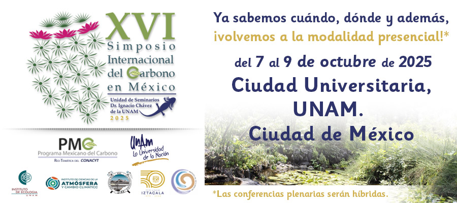 XVI Simposio Internacional del Carbono en México
¡Volvemos a la Modalidad Presencial!

pmcarbono.org

#carbono #pmc #Mexico #simposio