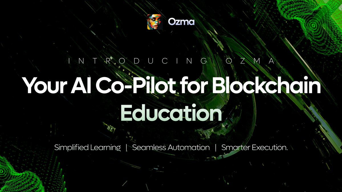 Ozma is Live ⚡️

And with it, the next generation of crypto users is about to be born.

This isn’t just another education app…
Ozma is your AI-powered command center to master Web3, unlock real value, and actually use what you learn — with Odyssey as your very first stop.

Key