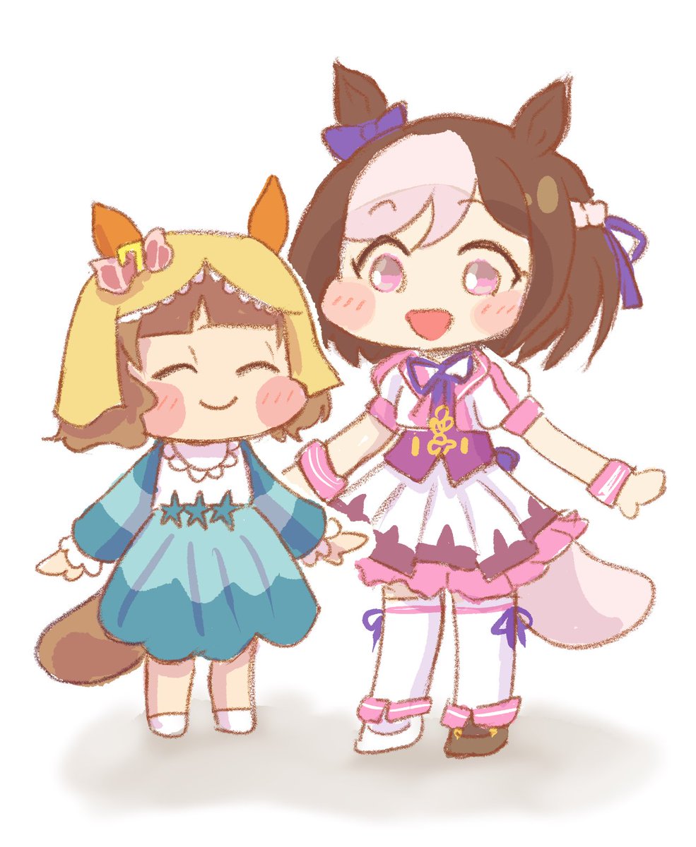 kasugaemu's tweet photo. もちほっぺなナマハムちゃんとログキャンちゃん https://t.co/S4jRRLAc58