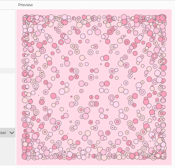 1260 circles #p5js #creativeCoding