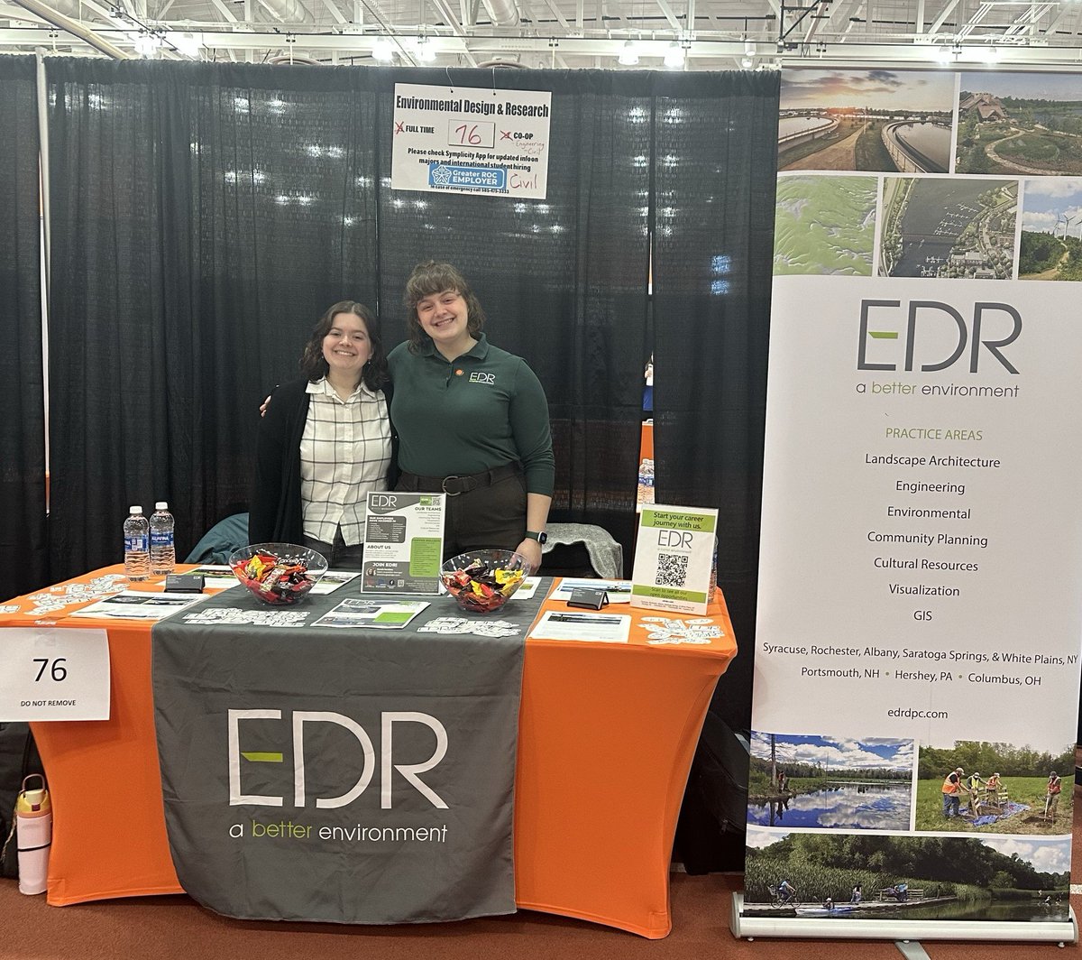 We’re closing out our Spring semester career fair season at <a href="/UConnHuskies/">UConn Huskies</a> on March 28! Visit the EDR table to meet our team, explore career opportunities, and learn how you can help shape a better environment.

See all open positions:  edrdpc.com/our-firm/caree… #ABetterEnvironment