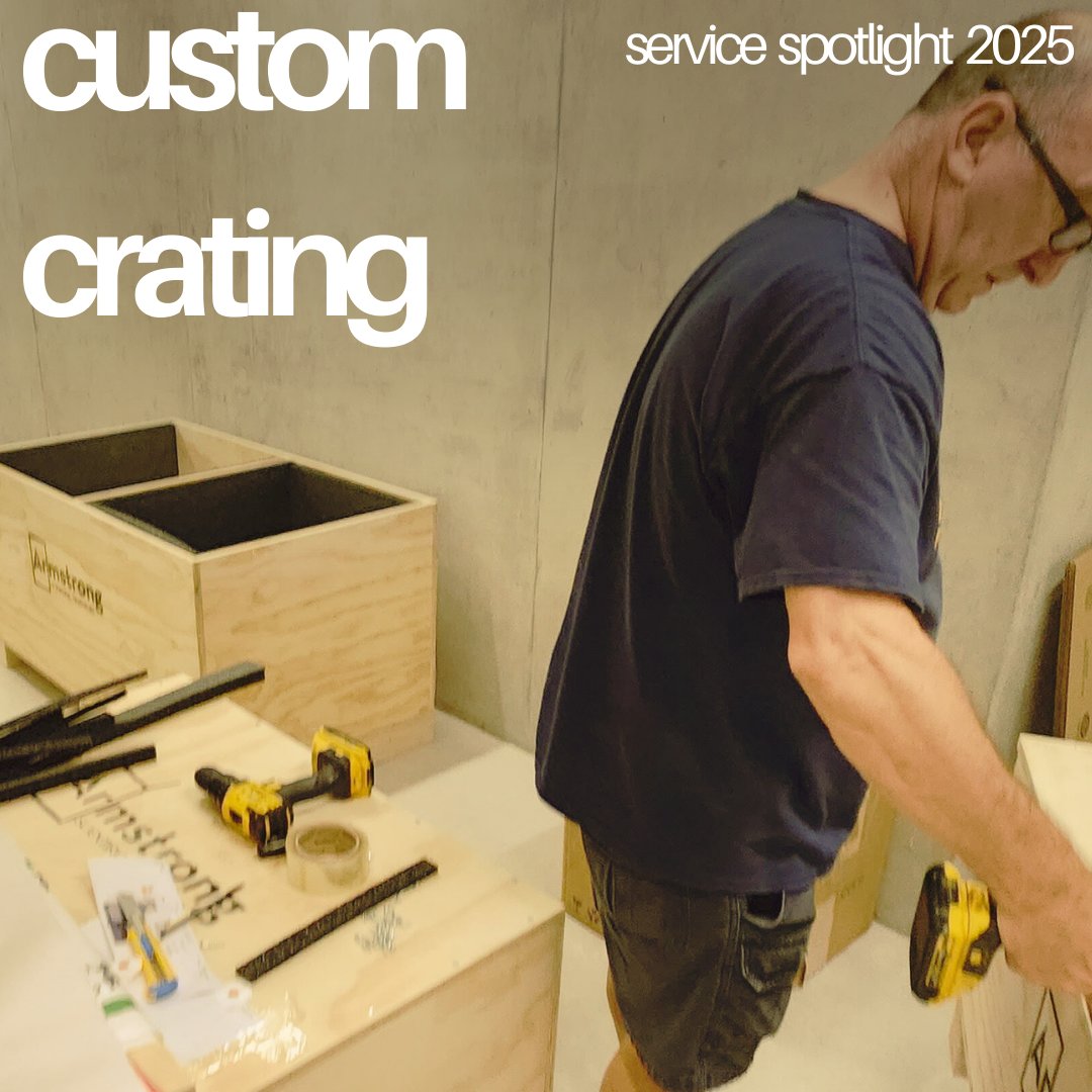 armstrongscient's tweet image. 📦✨ Custom Crating for Your Lab Equipment
Armstrong Scientific provides custom crating solutions to protect your valuable lab equipment during transport. Designed for durability and precision, our crates ensure everything arrives safely.
#ArmstrongMovesScience #LabRelocation