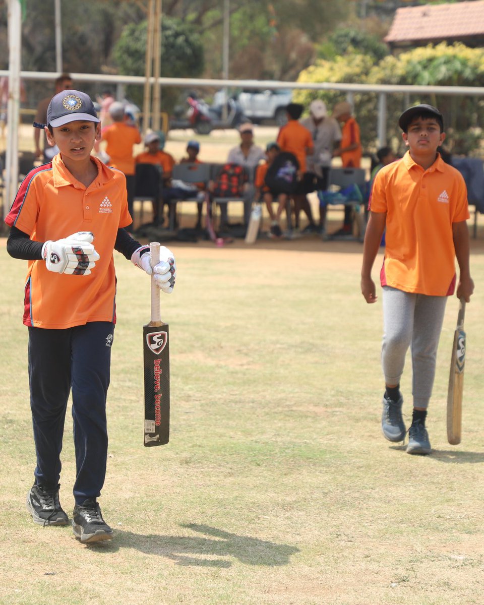 Stonehill_SIS's tweet image. With the Cricket IPL season well underway, our Under-11 cricket team had a series of their own at Pendleton Park for the BAASC tournament, facing off against TRIO World Academy, Legacy School, and Bangalore International School!
#StonehillSports #JuniorCricket #GoStonehillTigers
