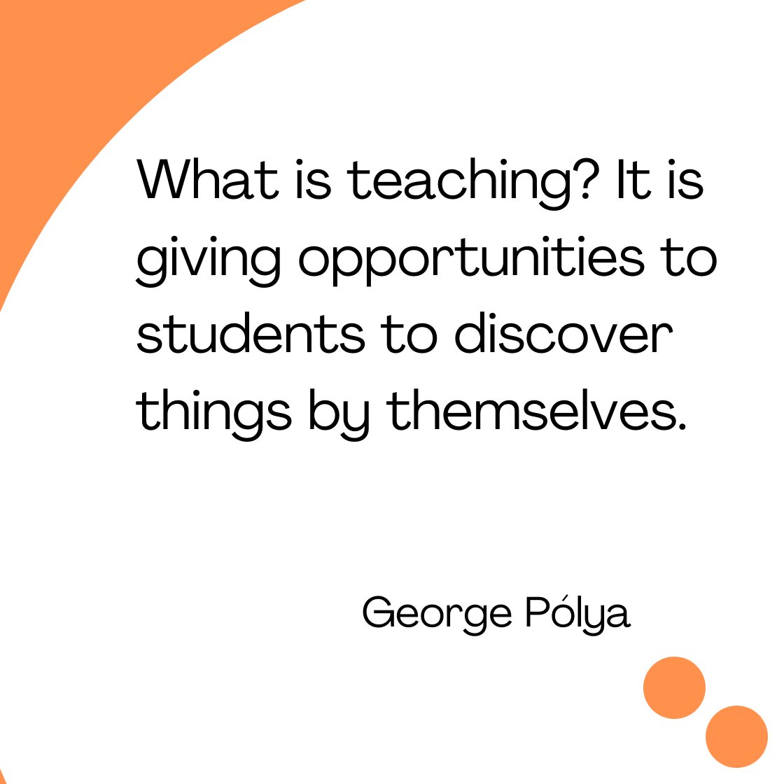 duanehabecker's tweet photo. I've never watched a lesson taught by Pólya. He drops several nuggets of wisdom while leading the students through a discovery. Well worth the watch.

https://t.co/NLyRsg23cO

#iTeachMath https://t.co/1g6VS68WfK