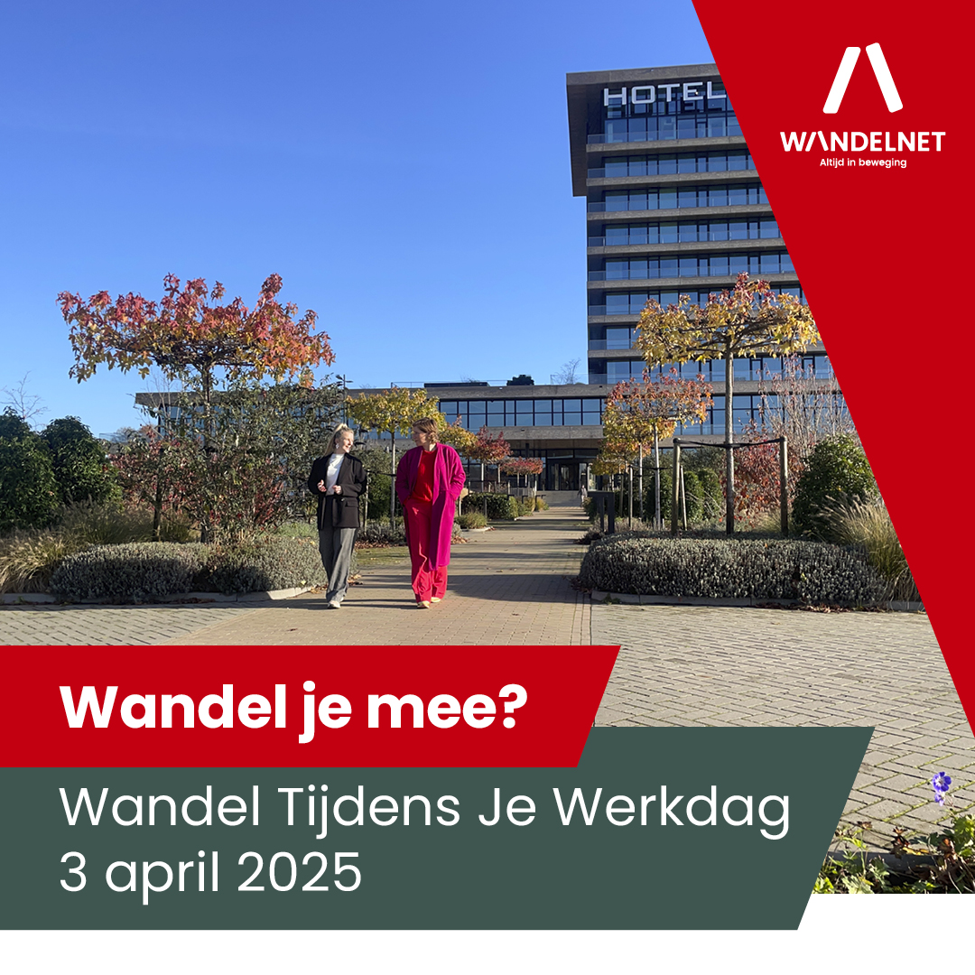 Schrik jij ook weleens van je stappenteller na een lange werkdag? 💻 Geen wonder: Nederland is Europees zitkampioen! 🪑 Tijd voor verandering. Op donderdag 3 april is het #wandeltijdensjewerkdag en zetten we samen stappen richting een gezondere werkdag 👉 wandeltijdensjewerkdag.nl