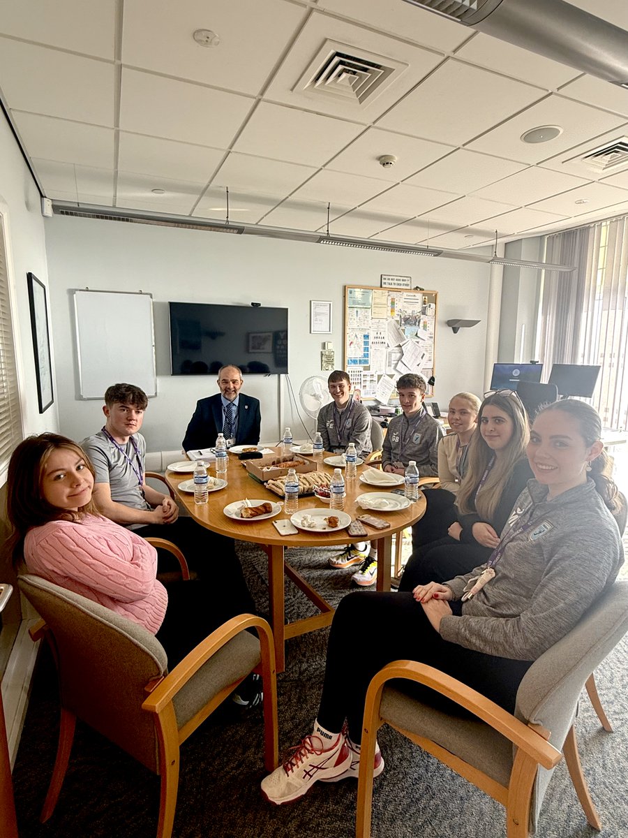 WhitburnCofEAcademy (@whitcofeacad) on Twitter photo A few Year 13 dedicated students were enjoying a breakfast meeting with the Principal earlier today.
Good luck to all Year 13 students for the forthcoming exams <a href="/WhitSixthForm/">Whitburn Sixth Form ๐</a> A few Year 13 dedicated students were enjoying a breakfast meeting with the Principal earlier today.
Good luck to all Year 13 students for the forthcoming exams <a href="/WhitSixthForm/">Whitburn Sixth Form ๐</a>