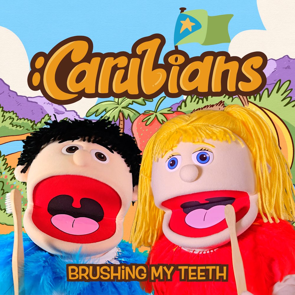 I'm delighted to announce my new kids music project: @carubians! ☀️

These wacky guys are from a fantastical island called Carubia - where everything you touch turns to music! 🎶 

Their debut Youtube episode &amp; single Brushing My Teeth comes out on Friday 4th April! 🦷 🪥