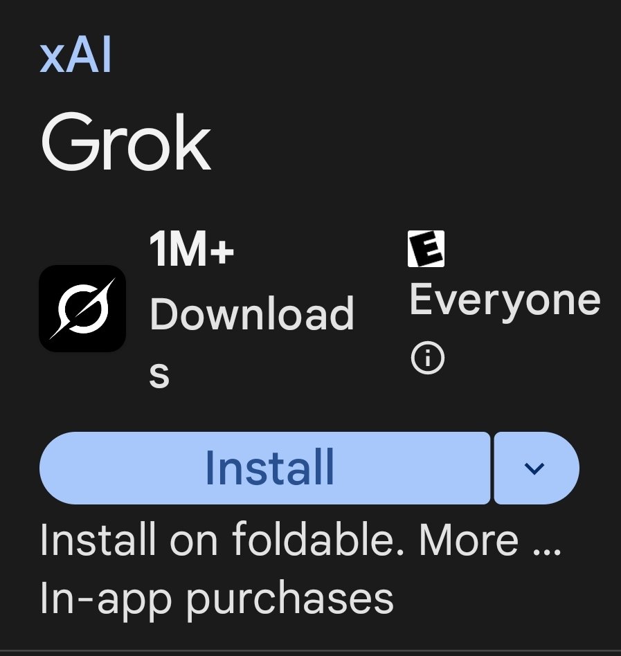 Grok on Android is rolling out to the waitlisters. Do it!