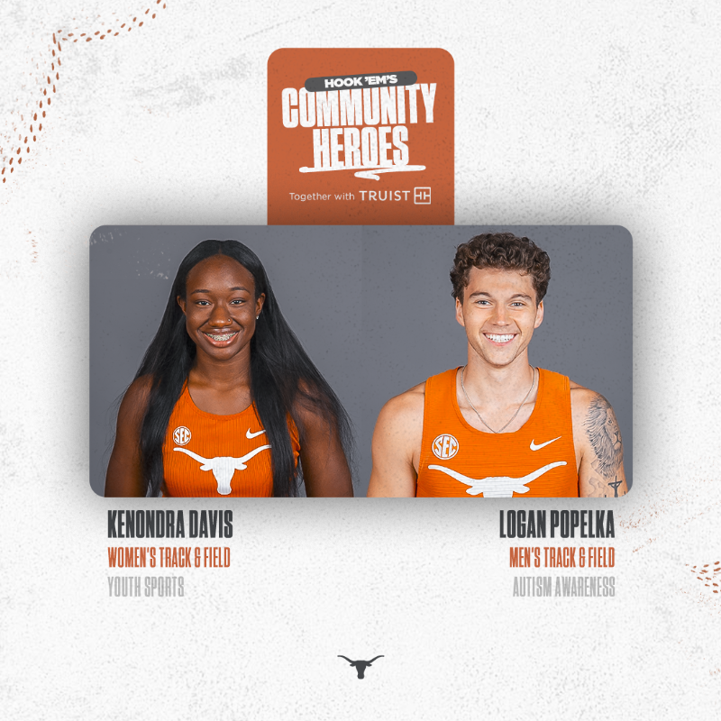 TexasLonghorns's tweet photo. helping our community one Longhorn at a time 🤘

#HookEm | @Truist