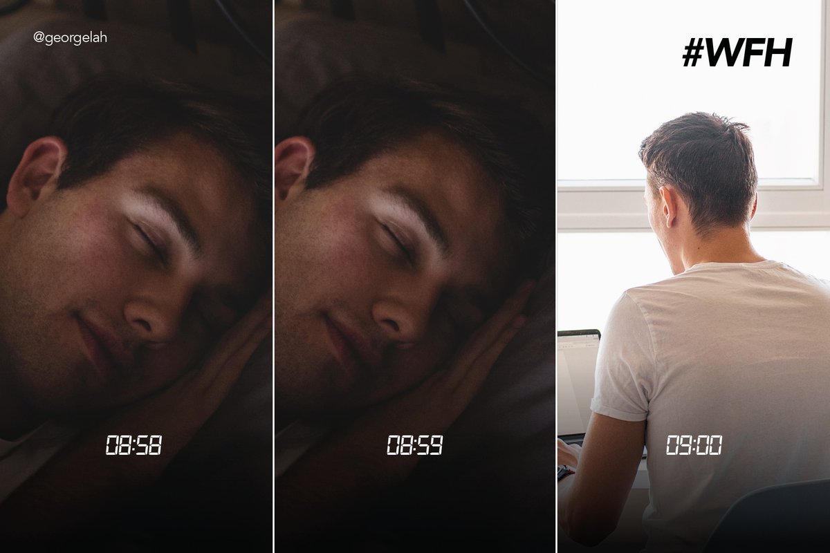 georgelah's tweet photo. WFH!

@OneMinuteBriefs - Brief of the Day: Create posters to advertise ANYTHING using #TheMorningRoutine https://t.co/w3GIY3xhis