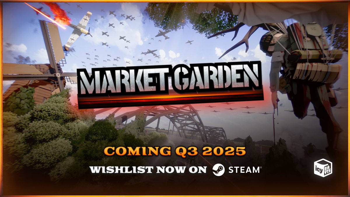 🔥Wishlist MARKET GARDEN on STEAM now!
store.steampowered.com/app/3471890/MA…

#indiedev #indiegame #gamedev #gaming #ww2games #ww2 #FPS #indiegames #indiegamedev